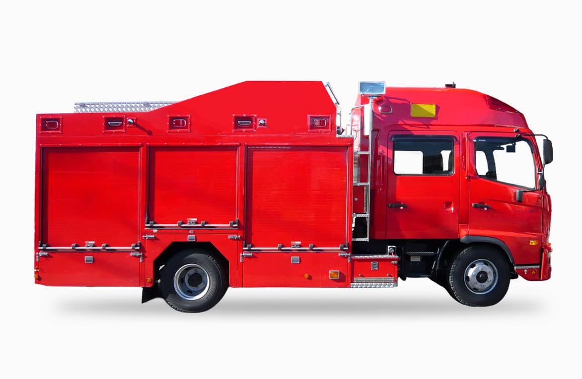 化学消防ポンプ自動車 - 小川ポンプ工業株式会社