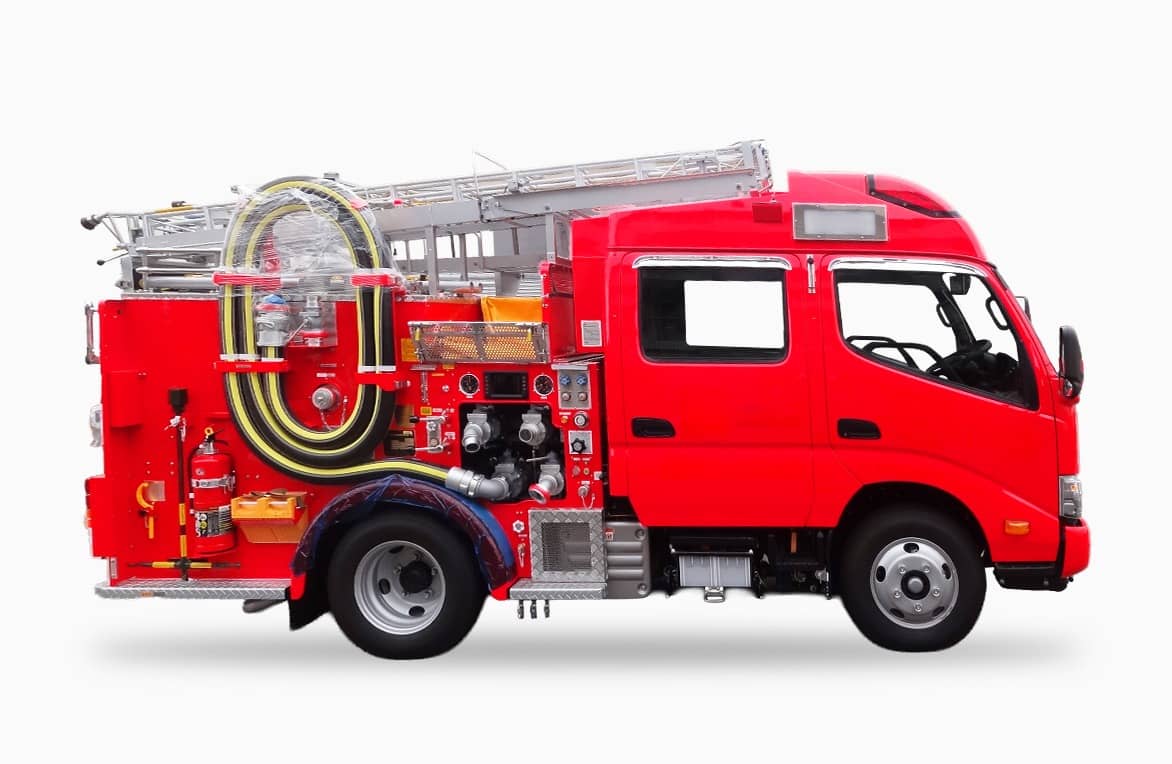 消防ポンプ自動車 ST-type（スモールタンク） - 小川ポンプ工業株式会社